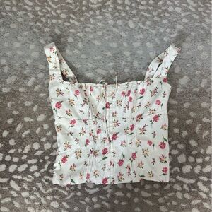 House of CB Floral top